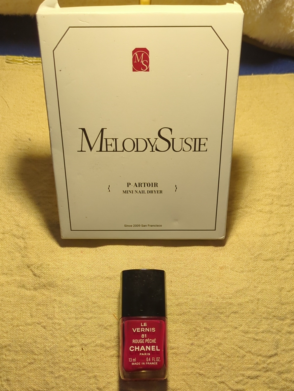 Authentic CHANEL Le Vernis 81 Rouge Pêche Nail Polish - Pink/Coral NOW ONLY $55
